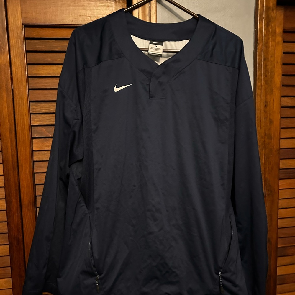 Nike Men's Dark Blue Windbreaker